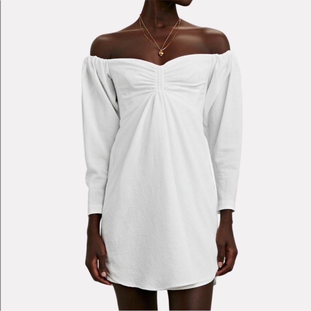 ALC Kirby Off‎ The Shoulder Mini Dress
